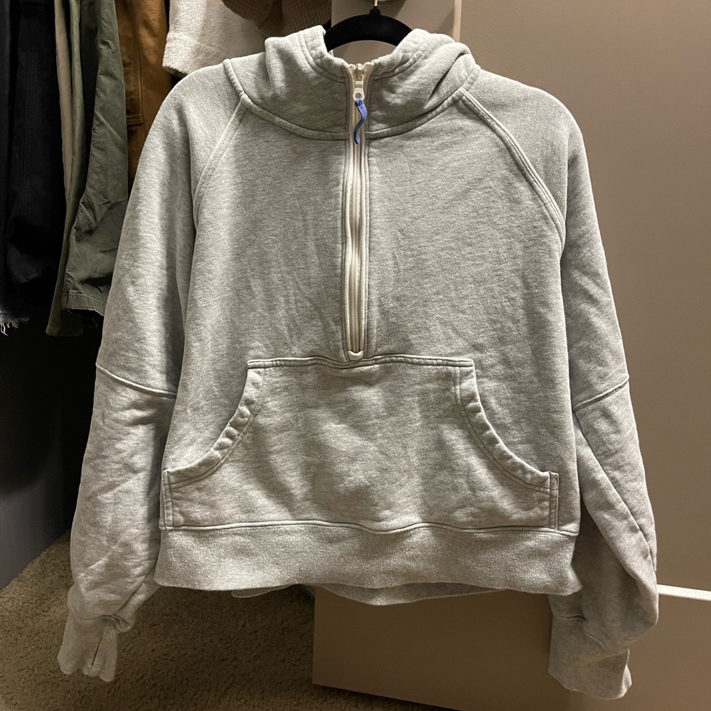 Aerie Offline 3/4 Zip-Up Hoodie